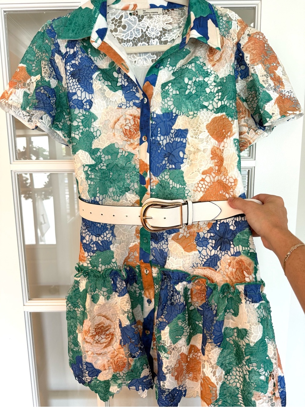 These Three Boutique Floral Mini Dress